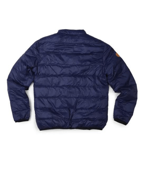 Royal Enfield Down Quilted Jacket - Navy Blue