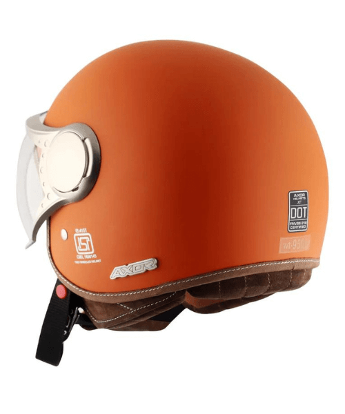 Axor Retro Jet West Helmet - Dull Orange