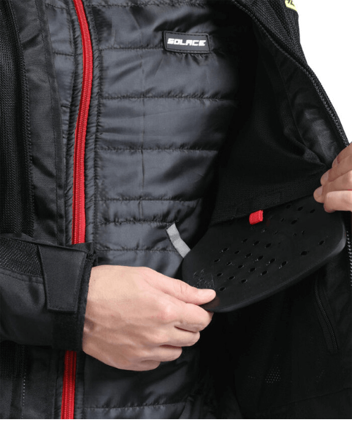 Solace Rival Urban V3.0 Jacket - Black Grey Red