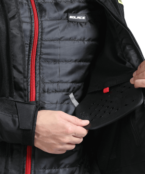 Solace Rival Urban V3.0 Jacket - Black Grey Neon