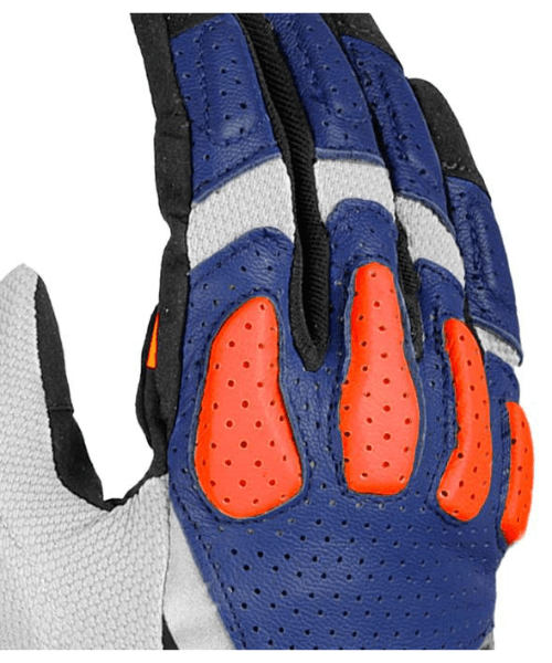 Rynox Ridge Pro Offroad Gloves - Blue Orange