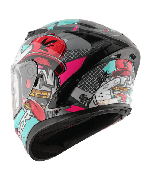 Axor Street Hip Hop Helmet - Athena Grey Mint