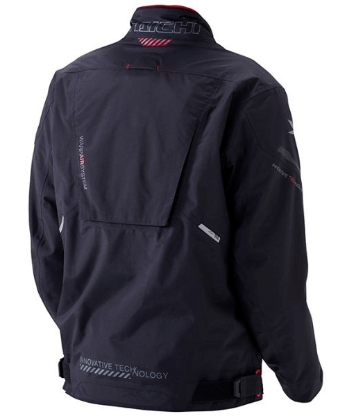 RS Taichi Drymaster Explorer Textile Riding Jacket - Black Grey