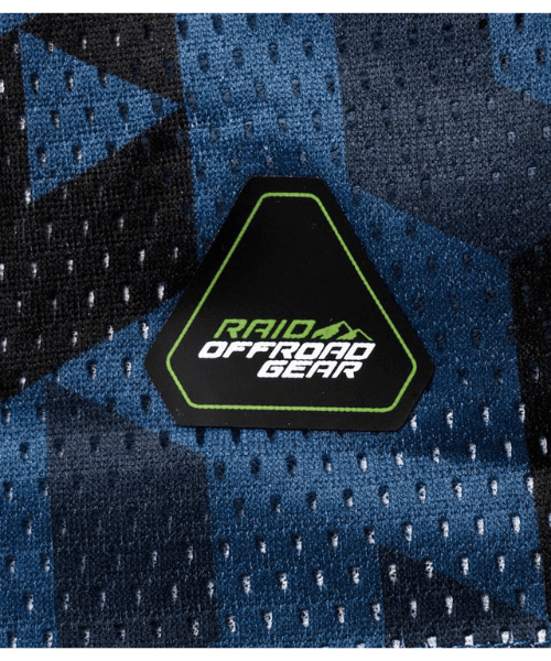 Rynox Fusion Neo Offroad Jersey - Cyber Blue