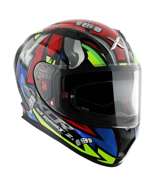 Axor Street Bobby Helmet - Black Red