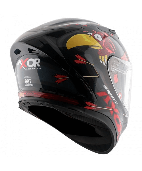 Axor Street Zazu Helmet - Black Red