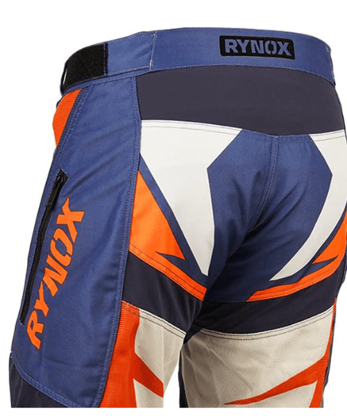 Rynox Dune Neo Offroad Pants - Blue Orange