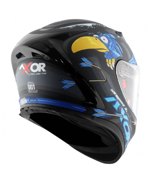 Axor Street Zazu Helmet - Dull Black Blue