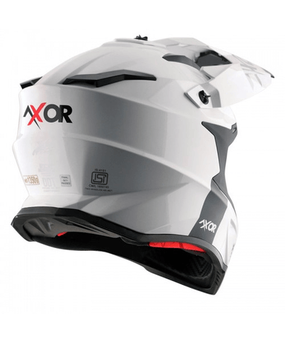 Axor X-Cross Helmet - White Red