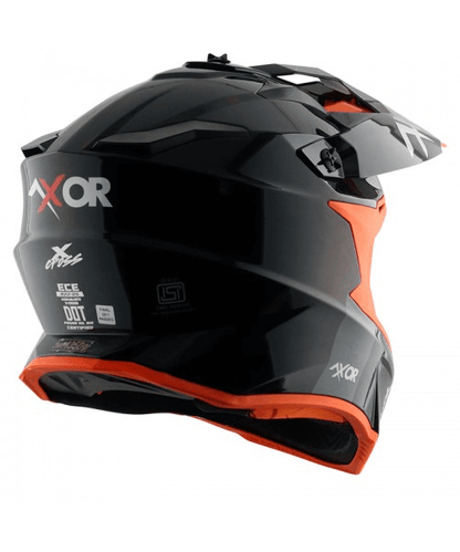 Axor X-Cross Helmet - Black Orange