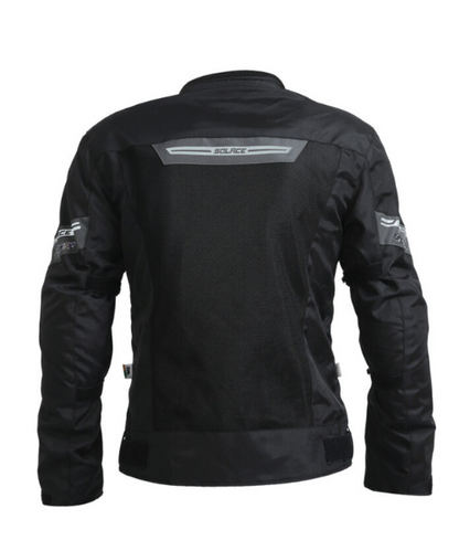 Solace AIR-X V3 Riding Jacket - Black Grey