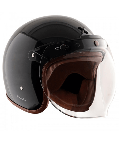 Axor Retro Jet Gloss Helmet - Black