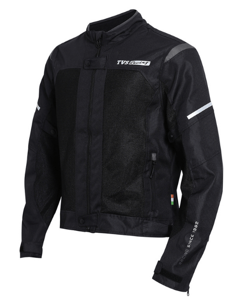 TVS Racing Riding Jacket Asphalt - Grey