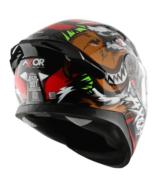 Axor Apex Falcon Helmet - Black Red