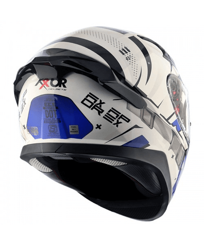 Axor Apex Hex-2 Helmet - White Blue