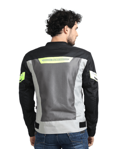 Solace AIR-X V3 Riding Jacket - Black Neon