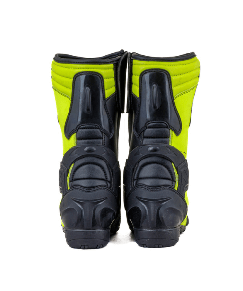 Tarmac Speed Riding Boots - Black Fluorescent