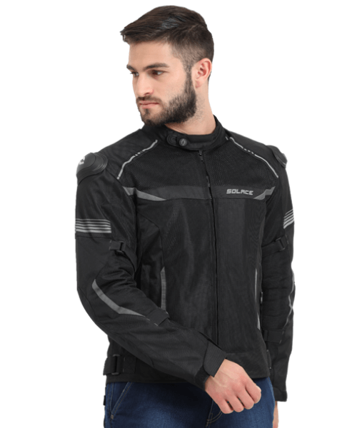 Solace Ramble Motorcycle Riding Jacket - Black