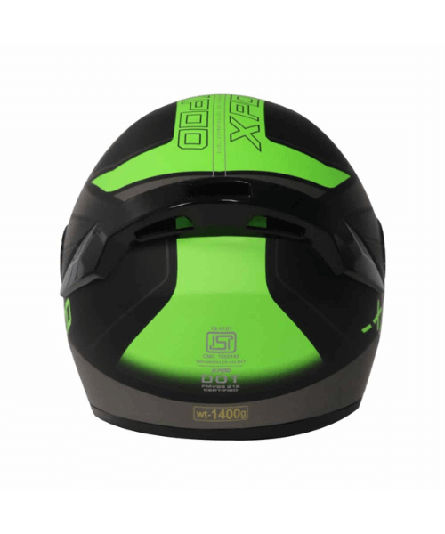 TVS XPOD Dual Tone Helmet - Neon Grey