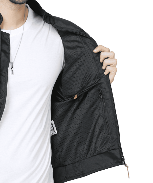 Solace Thrift Mesh Jacket - Minima Black