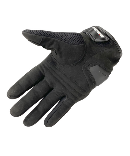 Bison ProGear Acer Riding Gloves - Black Yellow Neon