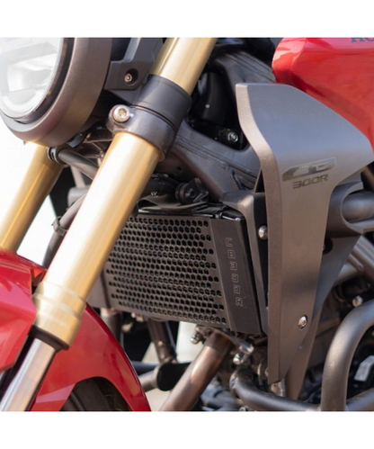 Zana Radiator Guard Honeycomb Black for Honda CB300R - ZI-8246