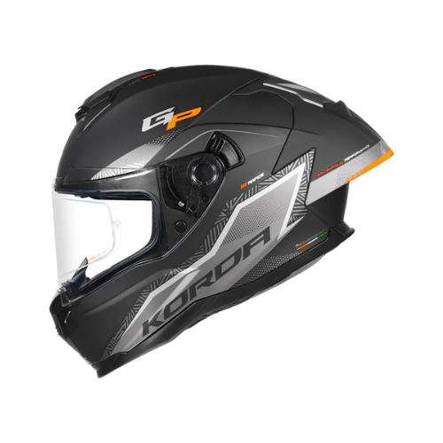 Korda Sonic Rapide Helmet - Matt Black Orange