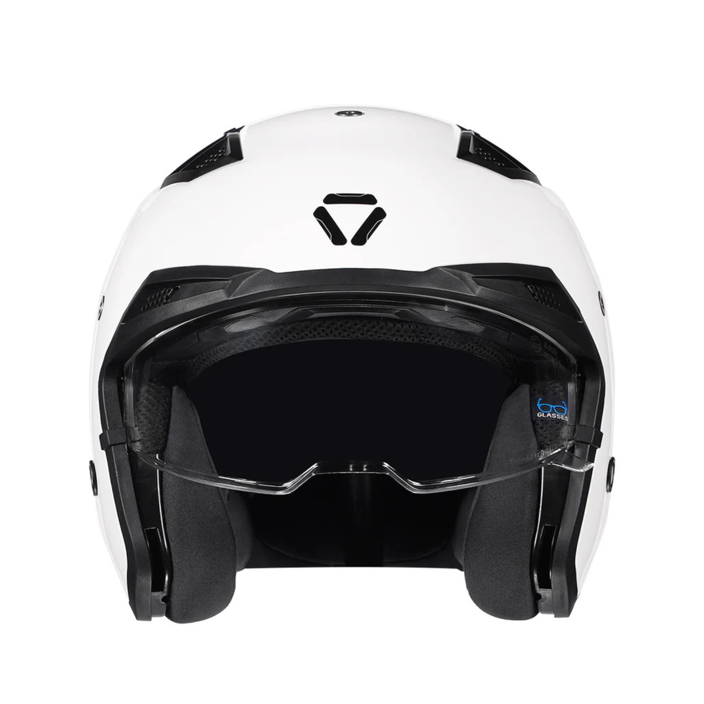 Korda Storm Trooper Solid Helmet - Gloss Black White