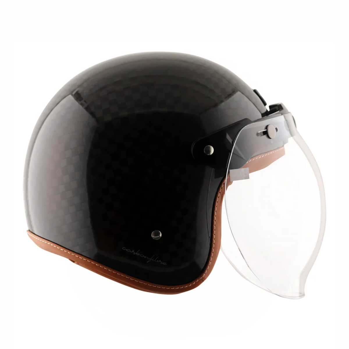 Axor Jet Carbon Big Checks Helmet - Black - AXOR