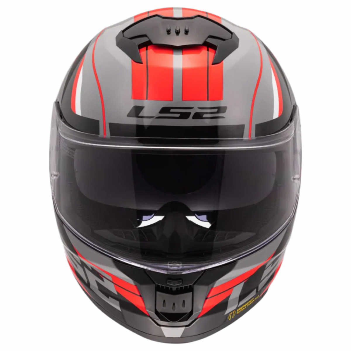 LS2 FF320 Stream II Bolt Helmet - Matt Black Red - LS2