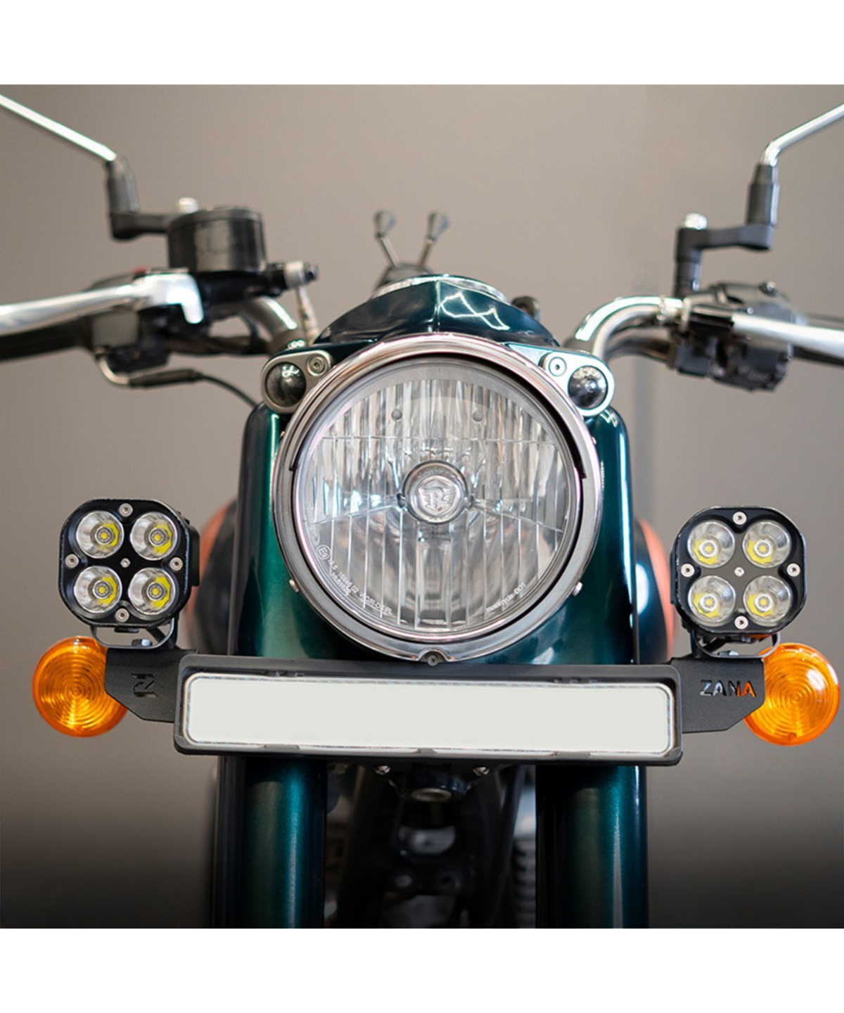 Zana Royal Enfield Classic 350 Reborn Fog Light Mount MS - ZI-8353 - Zana