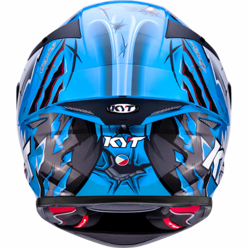 KYT TT-Revo Megalodon Helmet - Gloss Blue