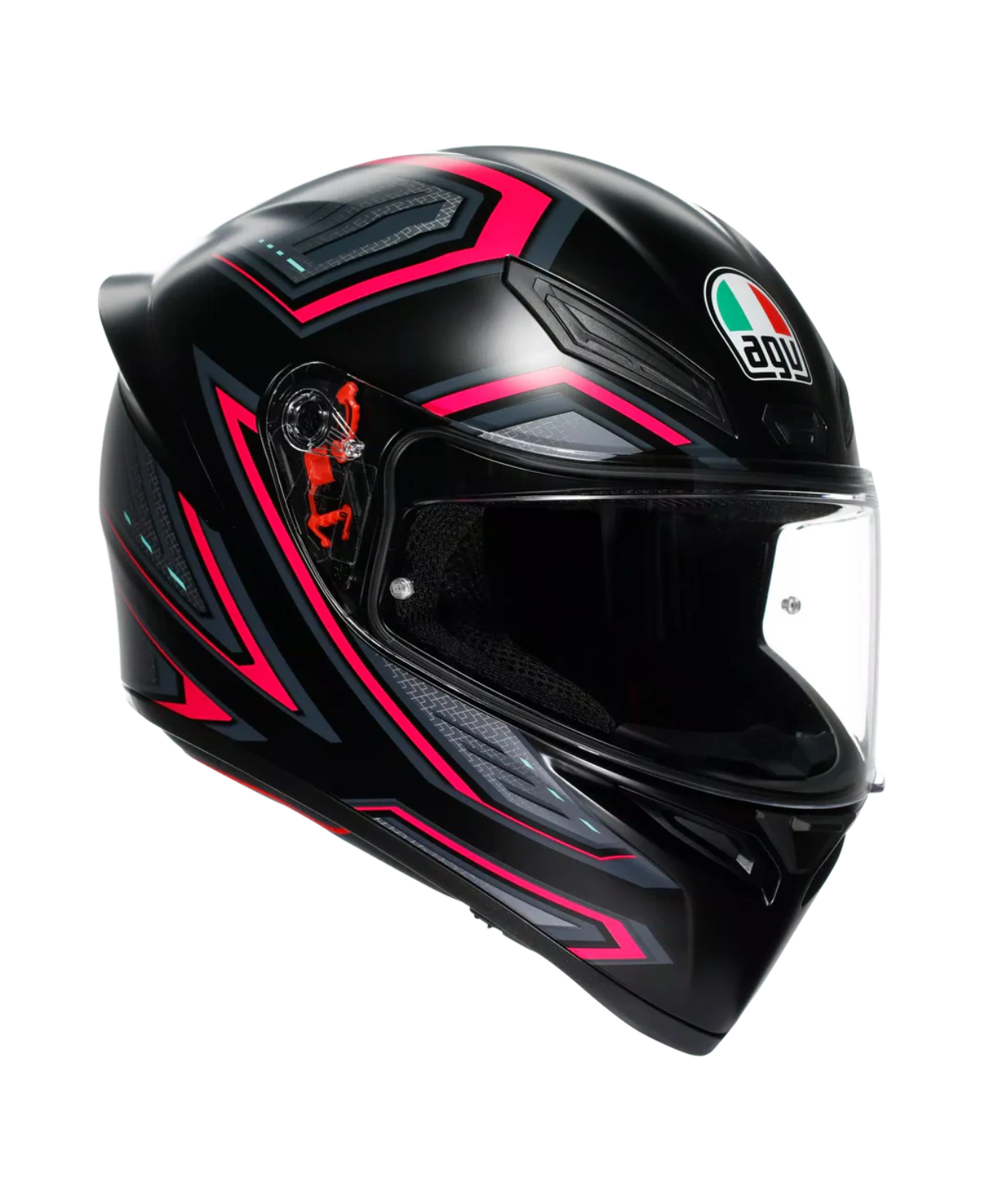 AGV K1 S Sling Helmet - Matt Black Pink