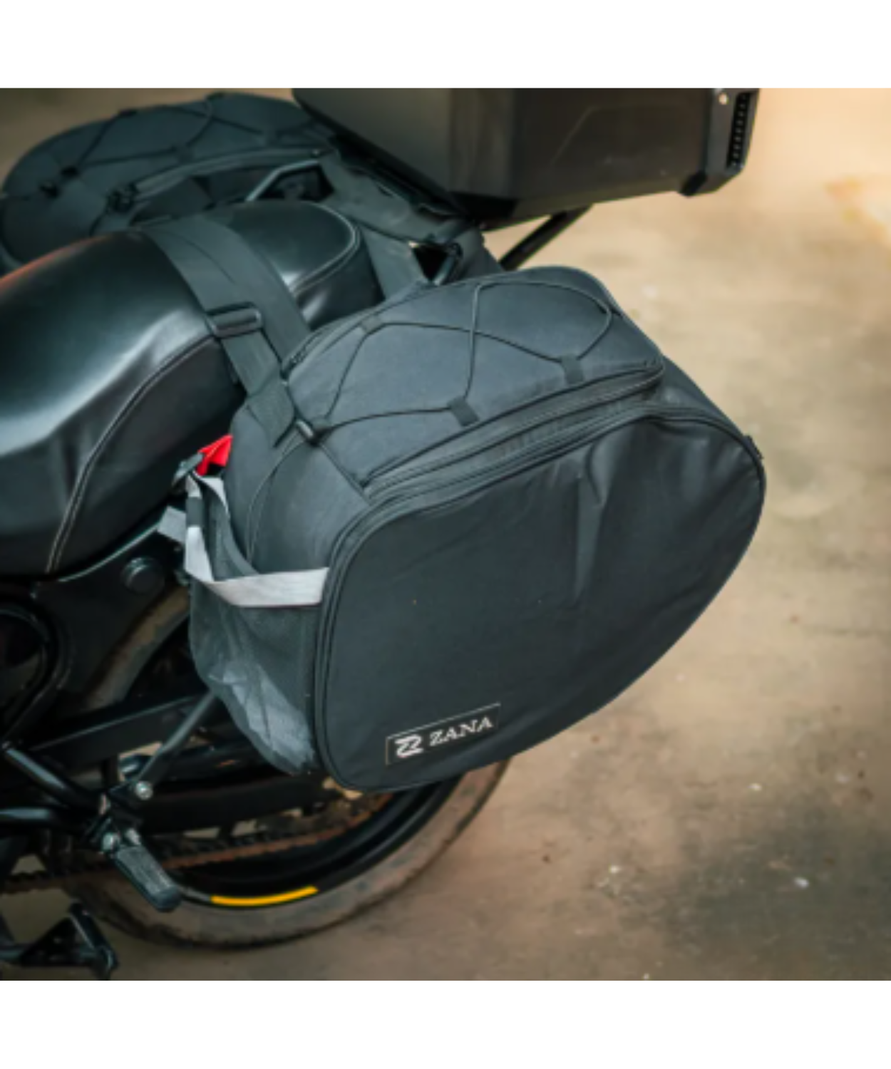 Zana Drake Saddle Stay for Royal Enfield Hunter 350 - Black - ZI-8569