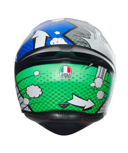 AGV K1 S Bang Helmet - Matt Italy Blue