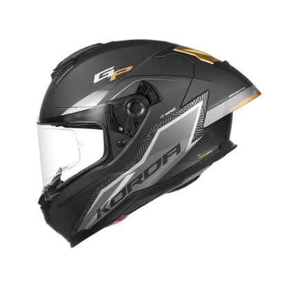 Korda Sonic Rapide Helmet - Matt Black Gold