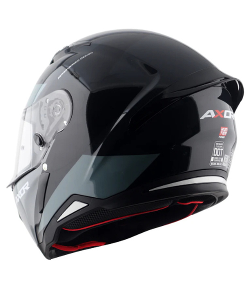 Axor Hunter Turbo Helmet - Gloss Black Grey