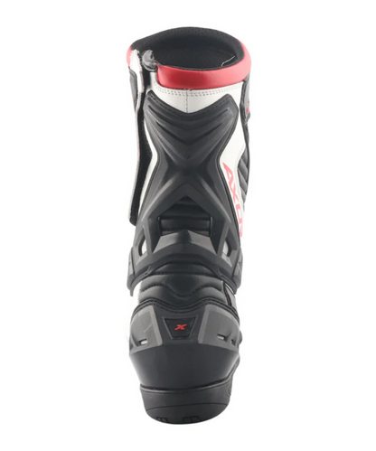 Axor Slipstream Pro Riding Boots - Black White Red
