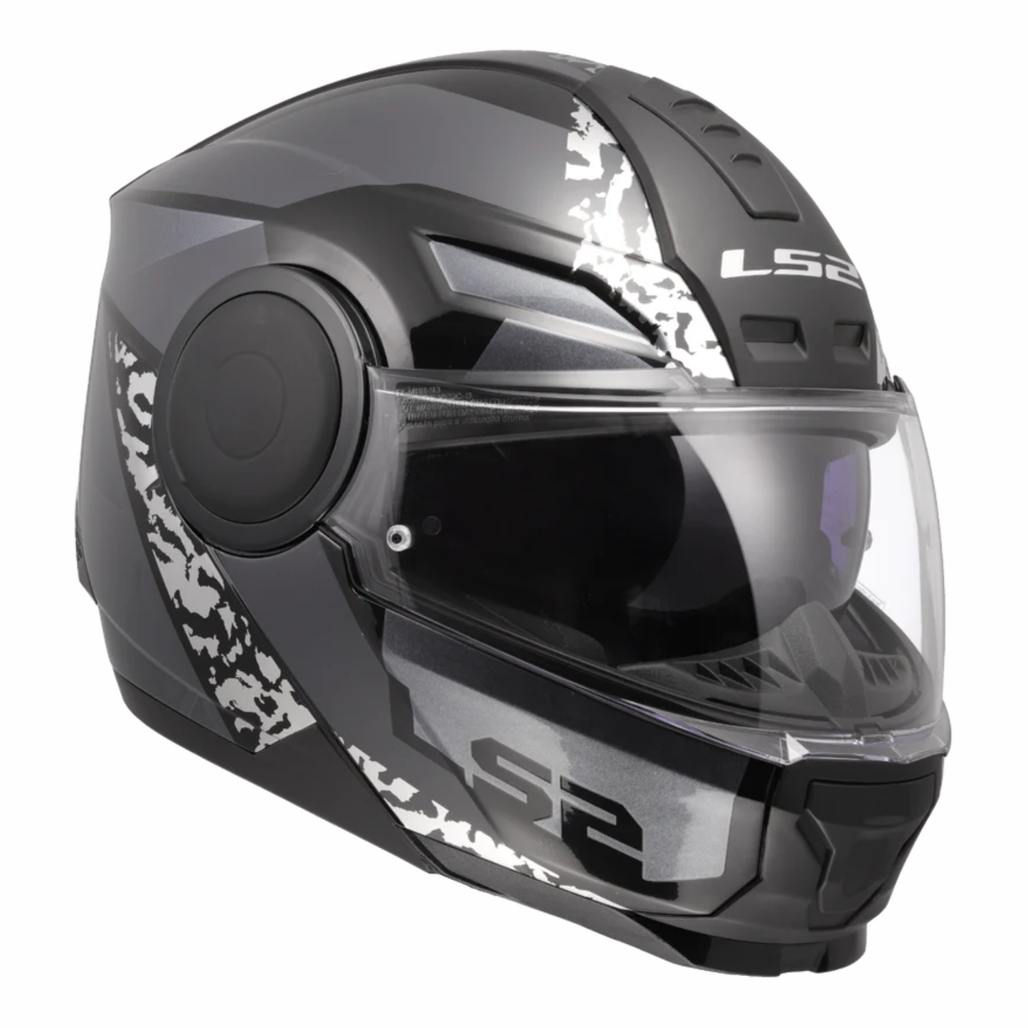 LS2 FF902 Scope II Oxyd Helmet - Gloss Black Titanium