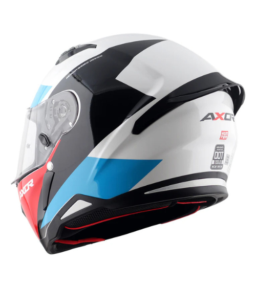 Axor Hunter Turbo Helmet - Gloss White Red