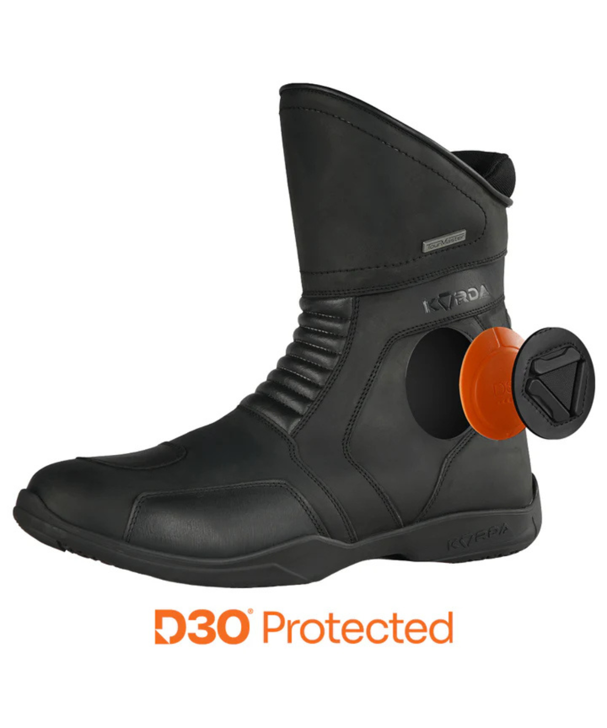Korda TourMaster Low Riding Boots 2.0 with D30 - Black