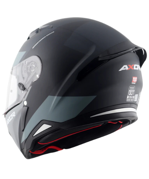 Axor Hunter Turbo Helmet - Dull Black Grey