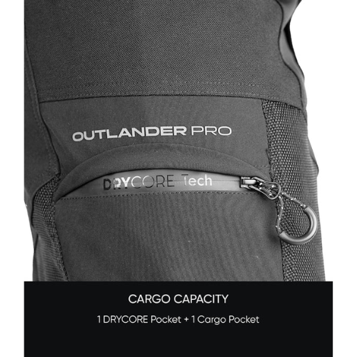 Rynox Outlander Pro CE Certified Class AA Riding Pant - Black