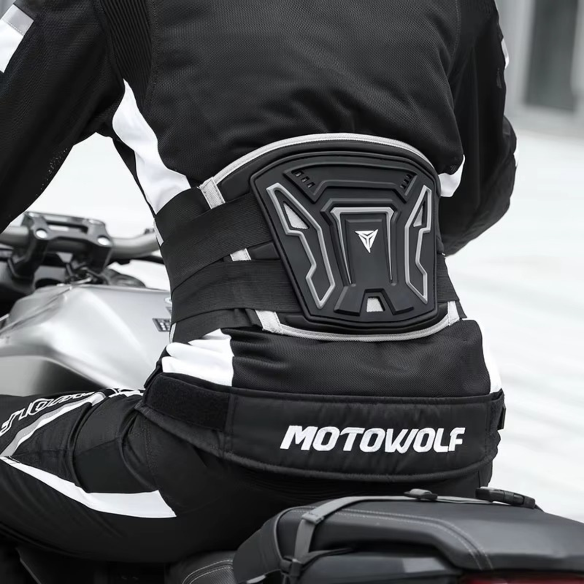 Motowolf Riding Waist Protector - MDL1028 - Black - Motowolf