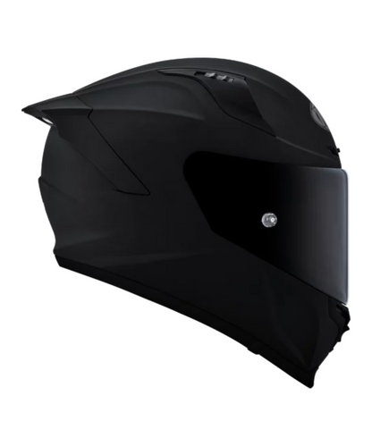 KYT Striker 2V Plain Full Face Helmet - Matt Black