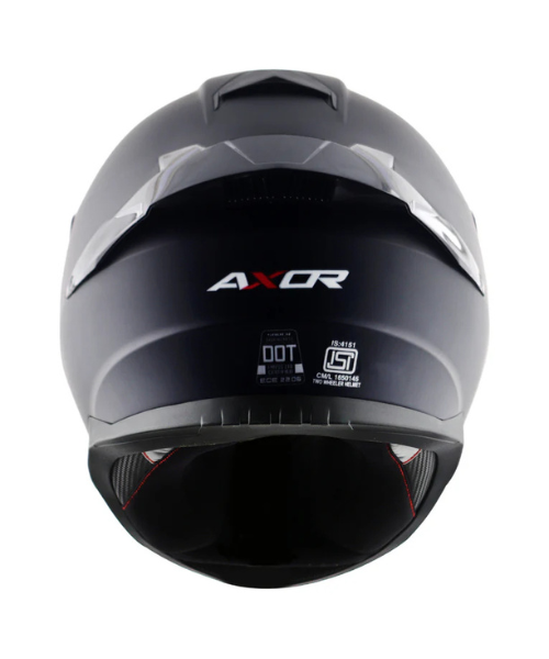 Axor Saber Single Color Helmet - Dull Black