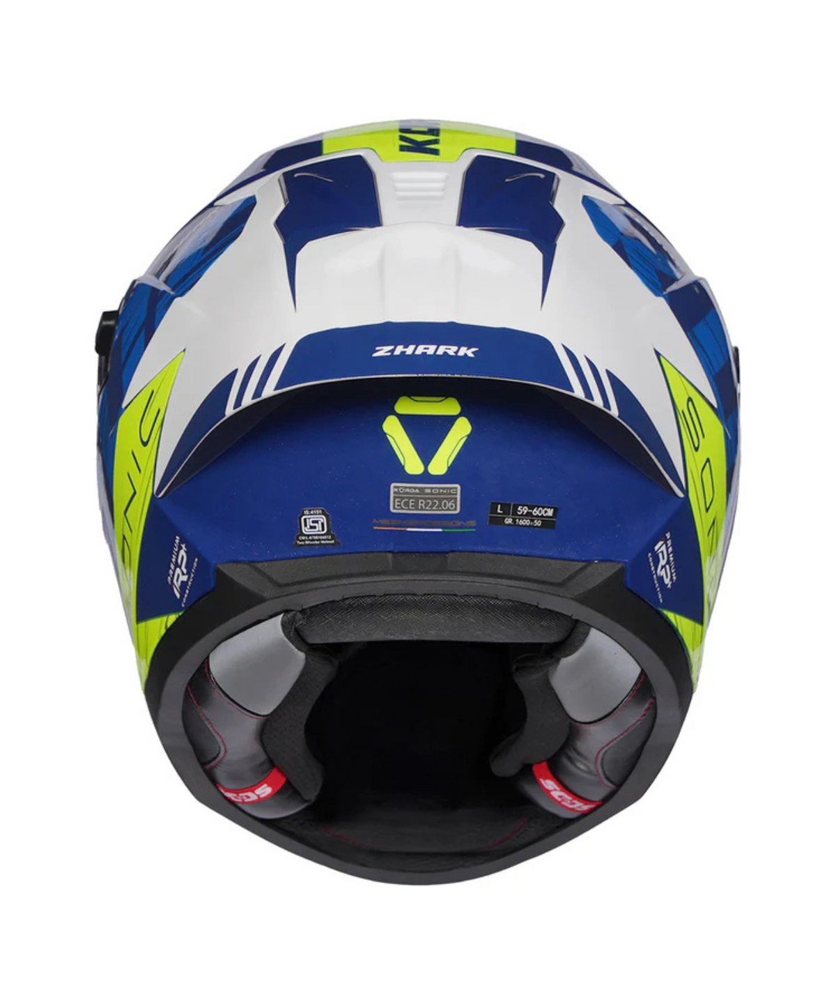 Korda Sonic GP Zhark Helmet - Gloss Blue - Korda