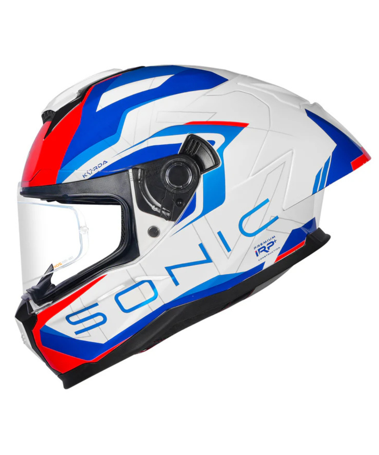 Korda Sonic GP Roadlion Helmet - Gloss Blue Red