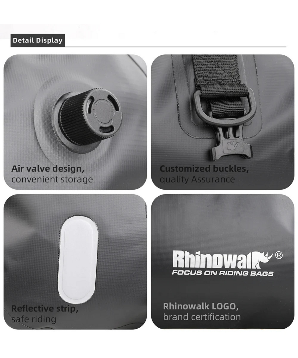 Rhinowalk Waterproof Duffel Bag 45L - MT20450 - Rhinowalk