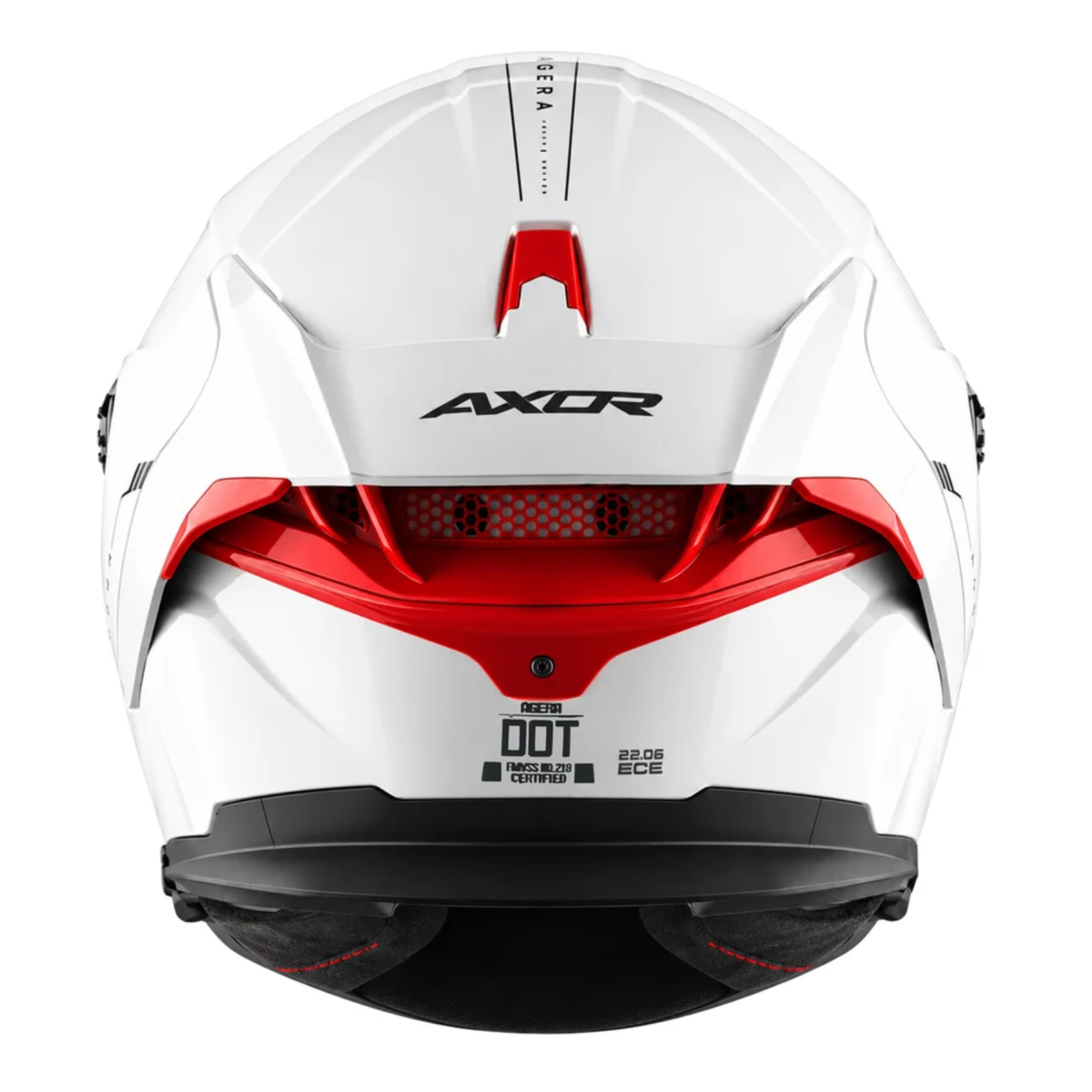 Axor Agera Solid Helmet - Gloss White - AXOR